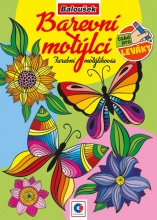 Omalovánky A5 Barevní motýlci