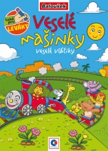 Omalovánky A5 Veselé mašinky