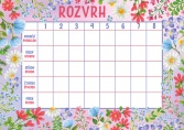 Rozvrh hodin Květiny