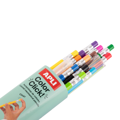 Souprava stiskacích pastelek  Apli 12 barev