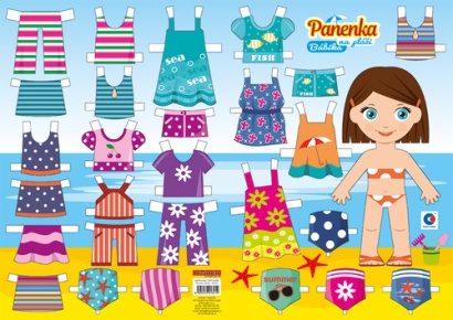 Vystřihovánky- Panenka