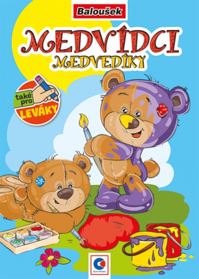 Omalovánky A5  Medvídci ( i pro leváky)