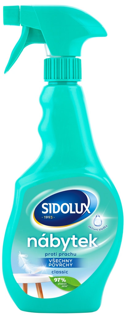 Sidolux nábytek proti prachu všechny povrchy, 400 ml